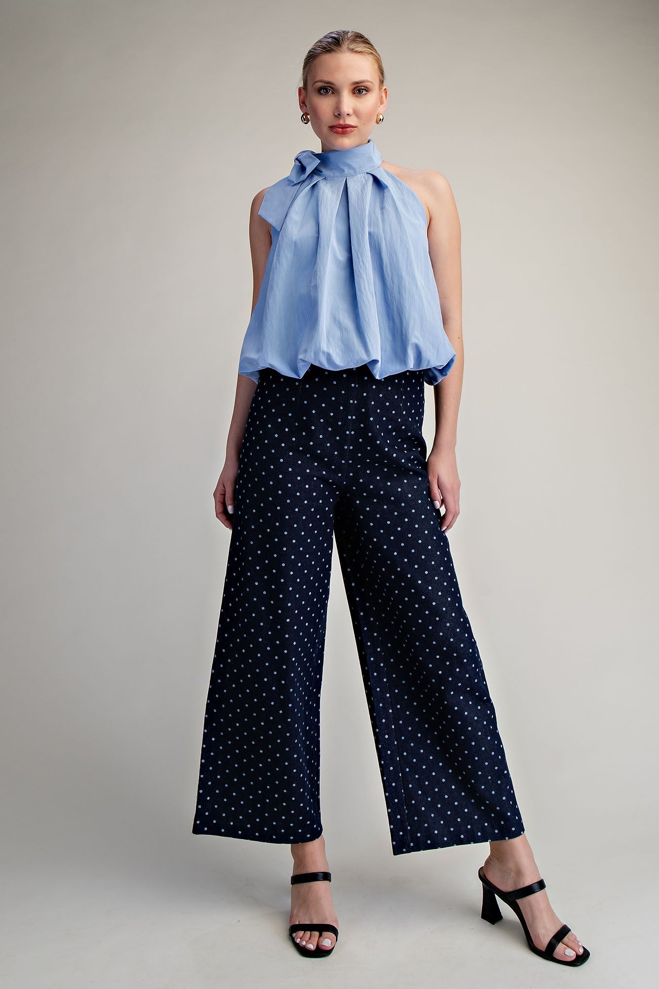 Trudy Tie Wrap Balloon Top