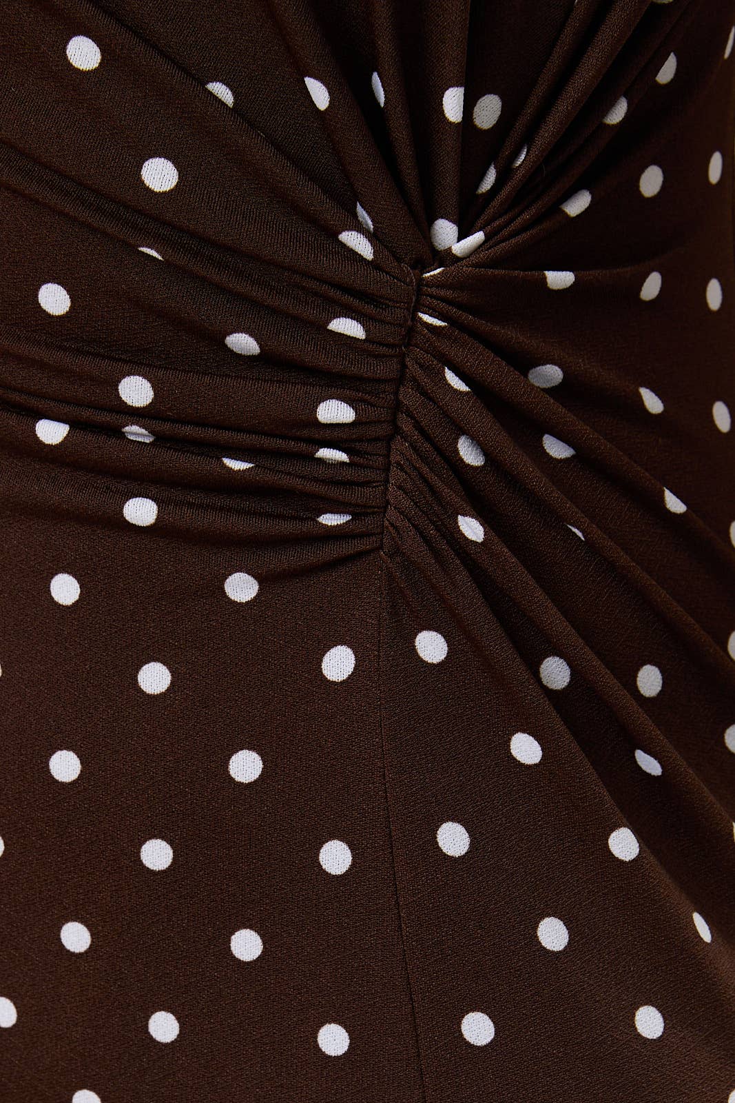 Paisley Polka Dot Midi Dress