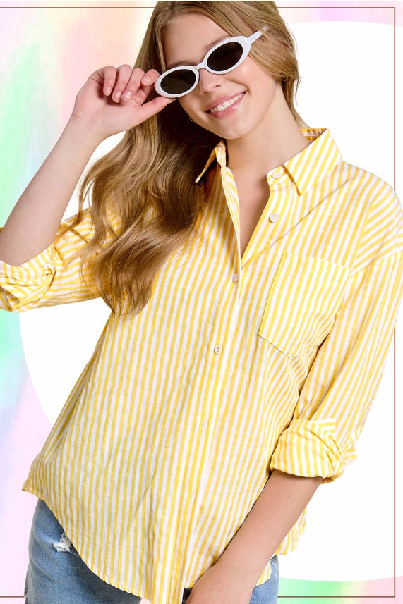 Rowan Button Up