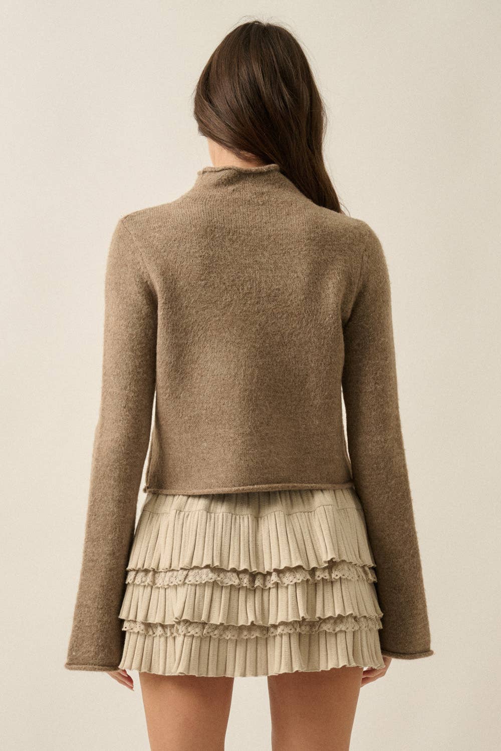 Mona Mock Neck Sweater