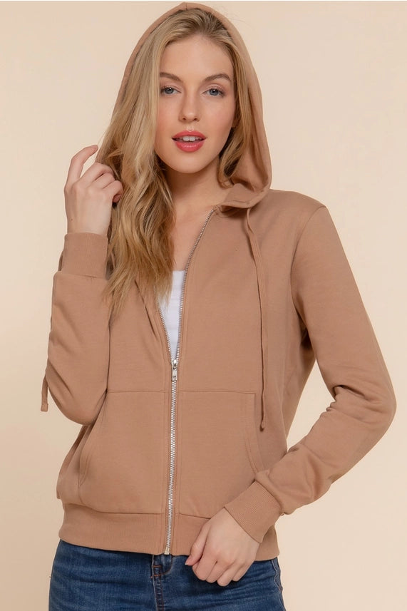 zip up hoodie