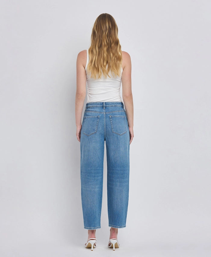 Kate Super High Rise Barrel Jeans