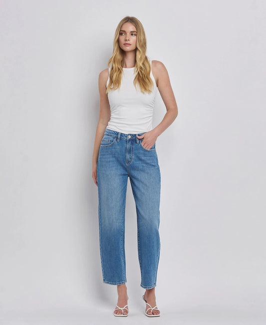 Kate Super High Rise Barrel Jeans
