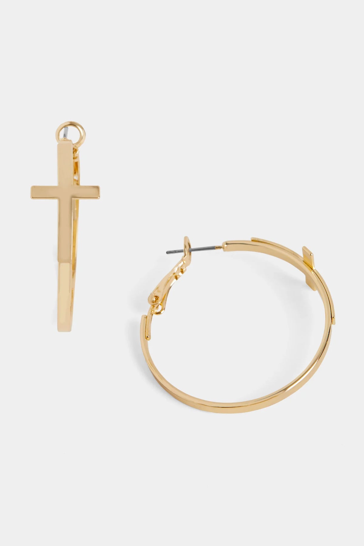 Vivi Cross Hoops