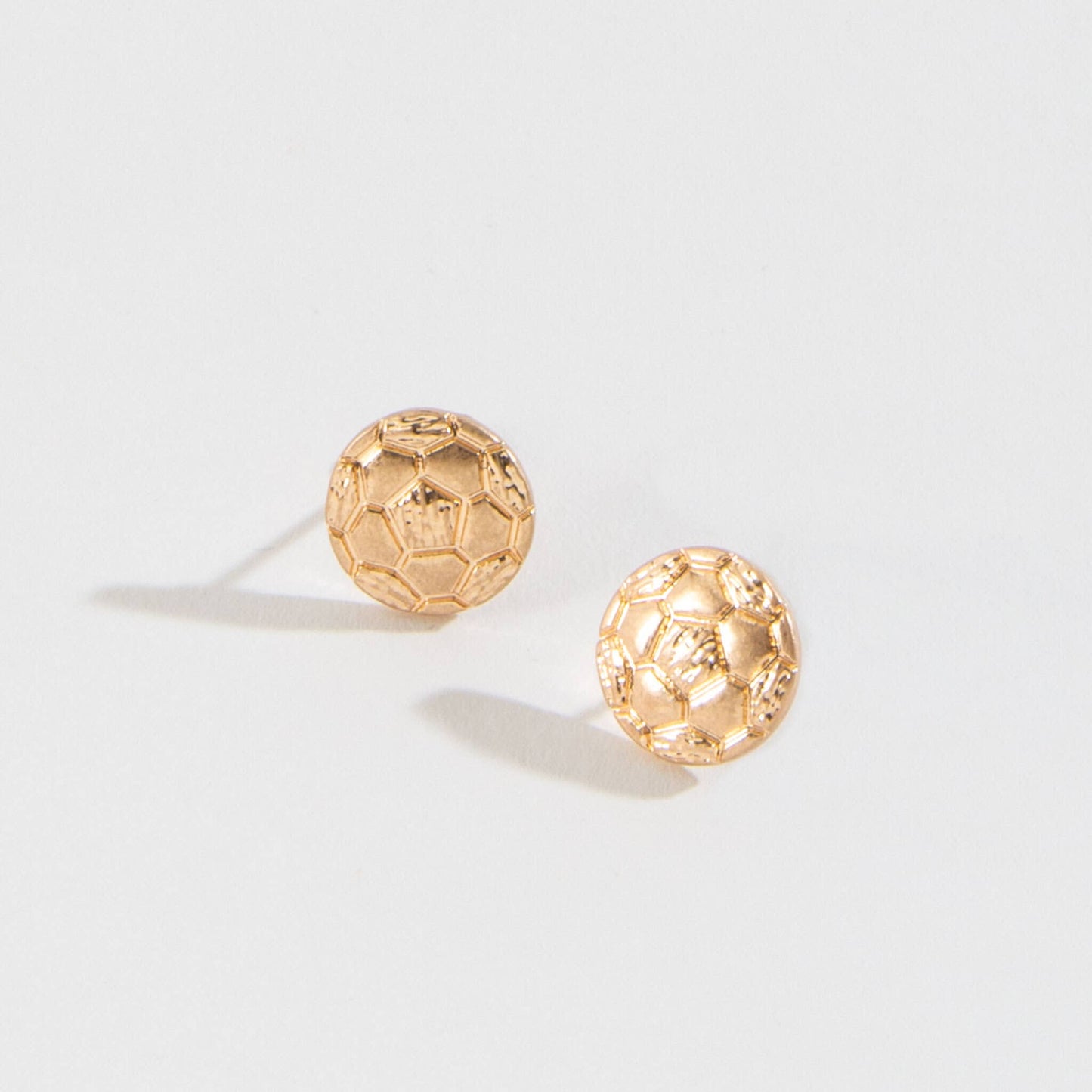 Soccer Ball Stud Earrings