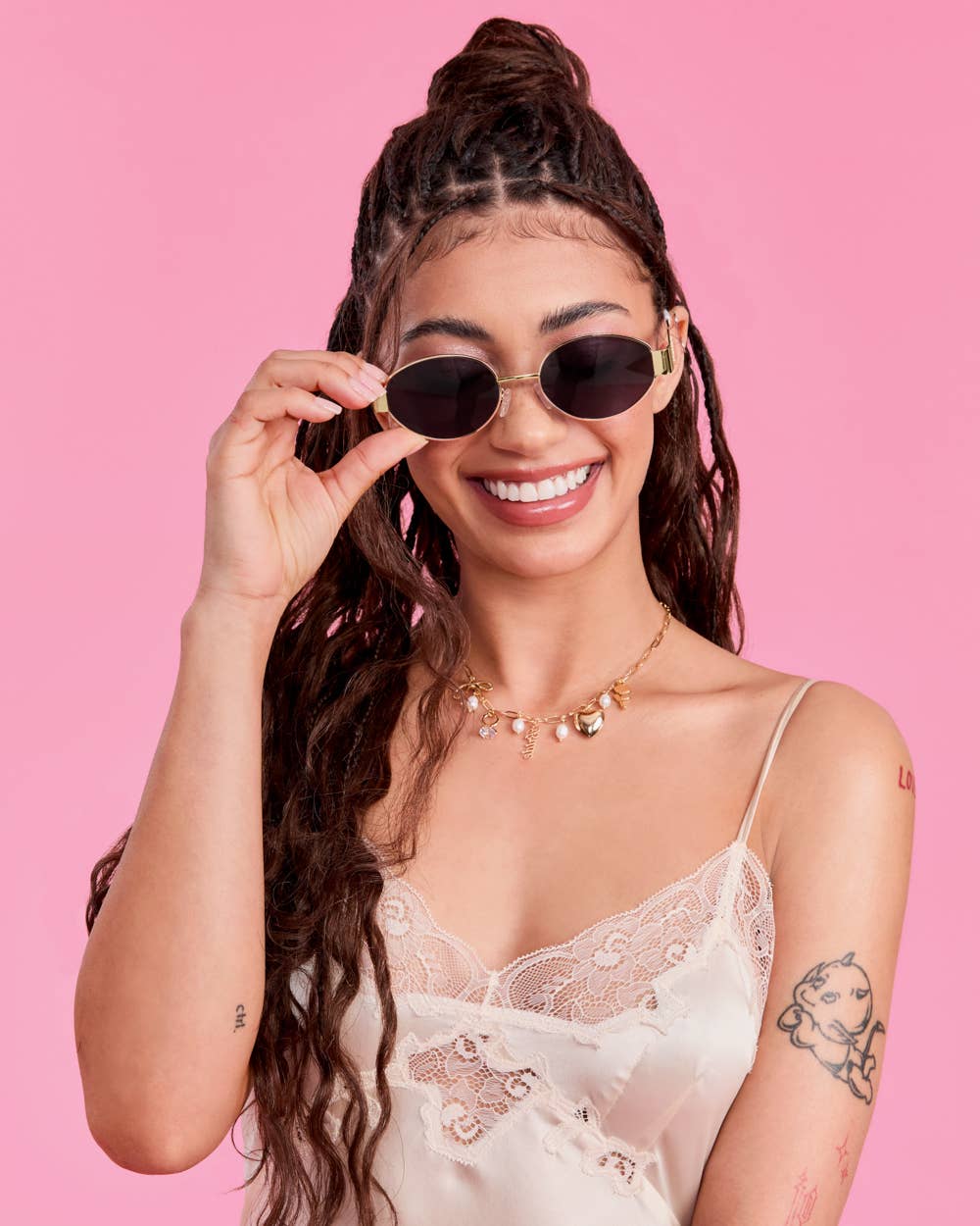 Gold Metal Bride Sunglasses | gold bride pearl bachelorette