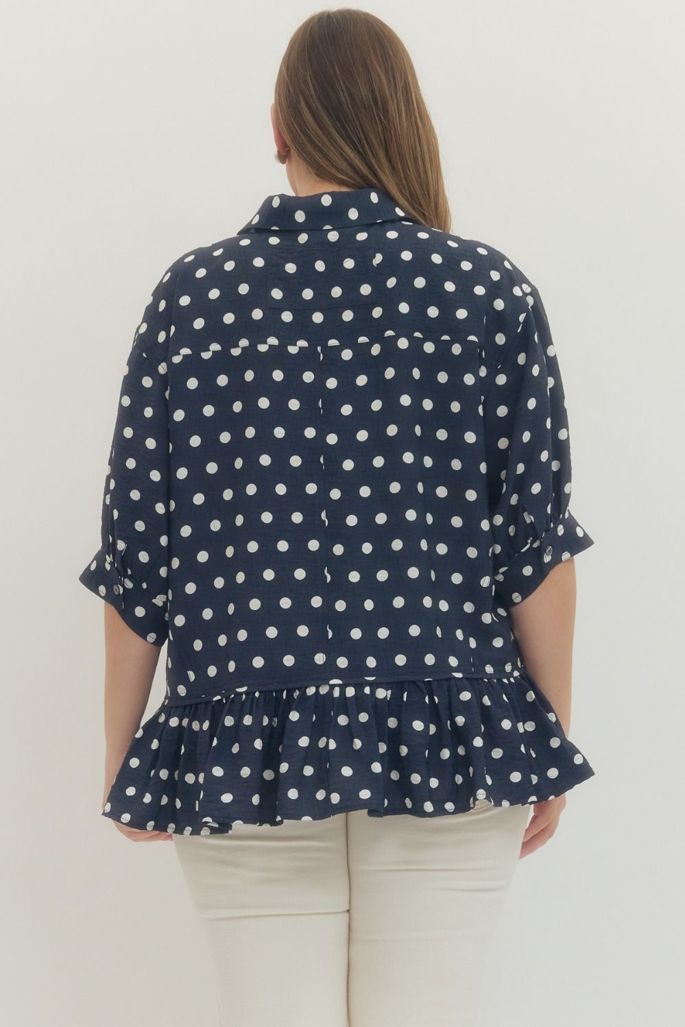 Pam Polka Dot Short Sleeve