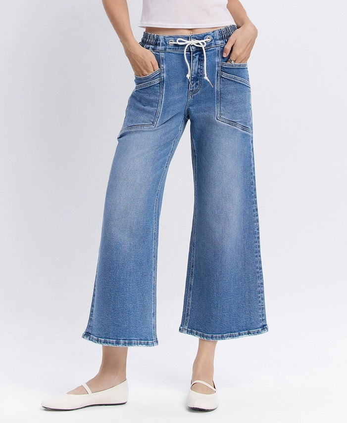 wide leg jeans