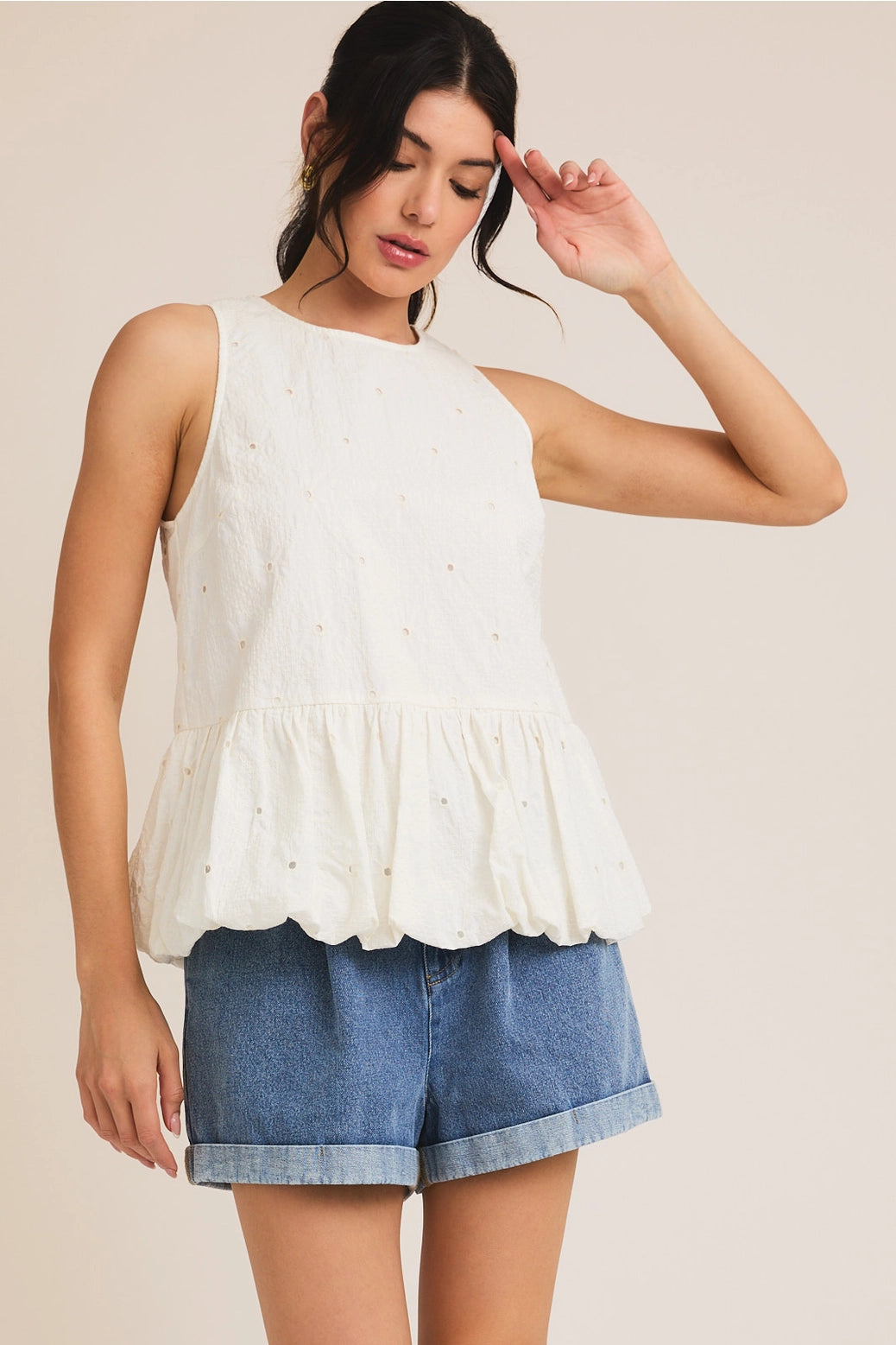Megan Sleeveless Top