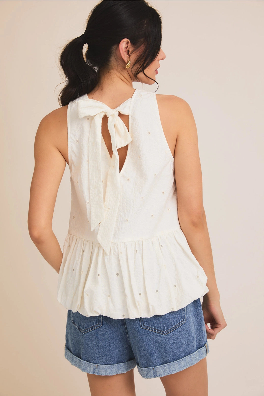 Megan Sleeveless Top