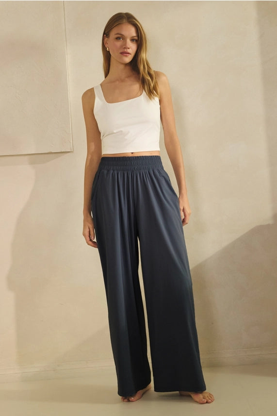 Sally Stretch Wide Leg Pants