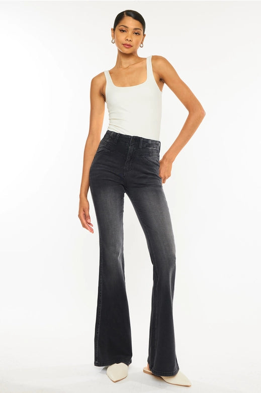 Sierra High Rise Flare Jeans