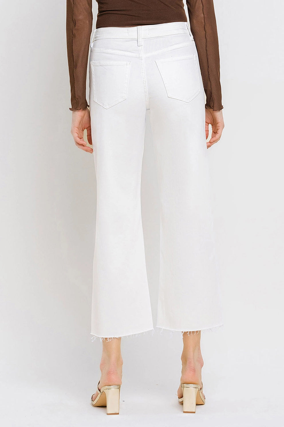 Stephanie High Rise Wide Leg Jeans