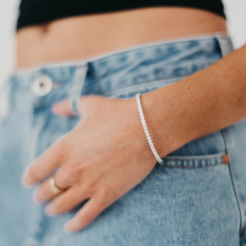 Valentina Tennis Bracelet