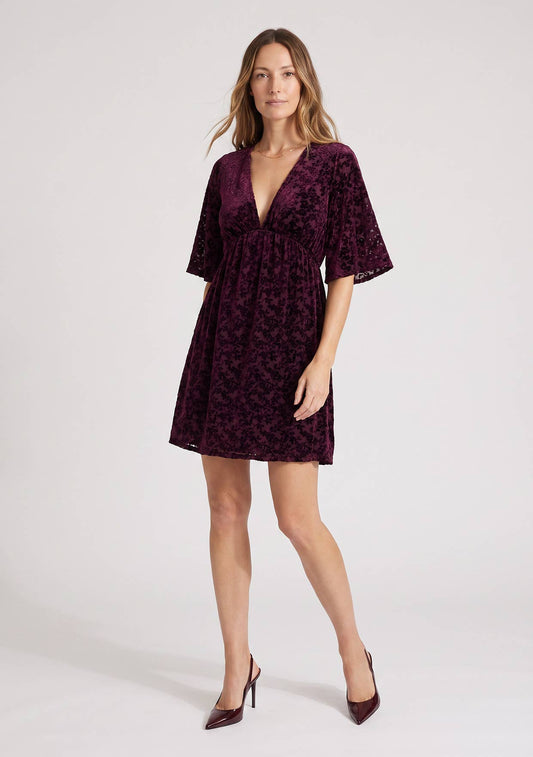 Fable Flutter Sleeve Dress