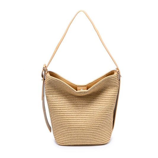 Jessica - Straw Tote