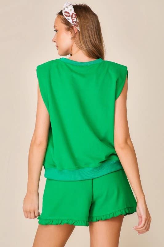 Piper Padded Shoulder Athleisure