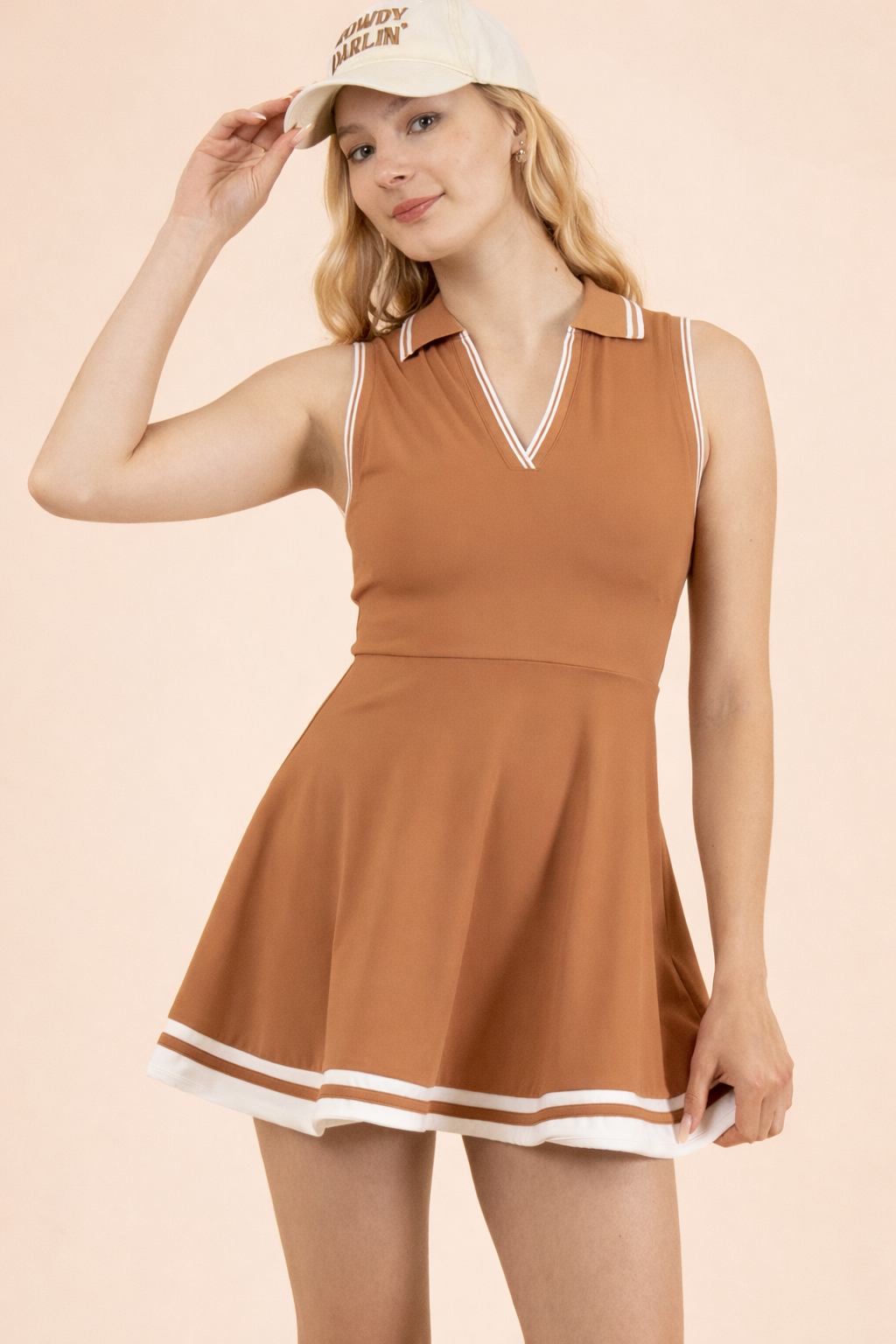 Callie Collared Sleeveless Tennis Dress