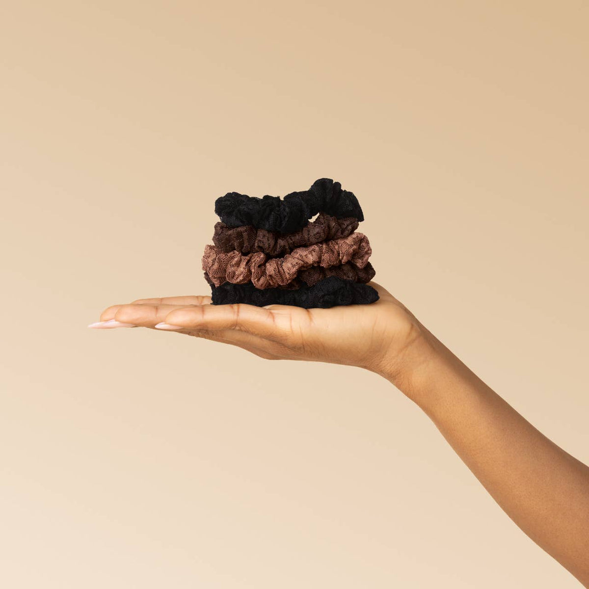 Ember Lace Scrunchies