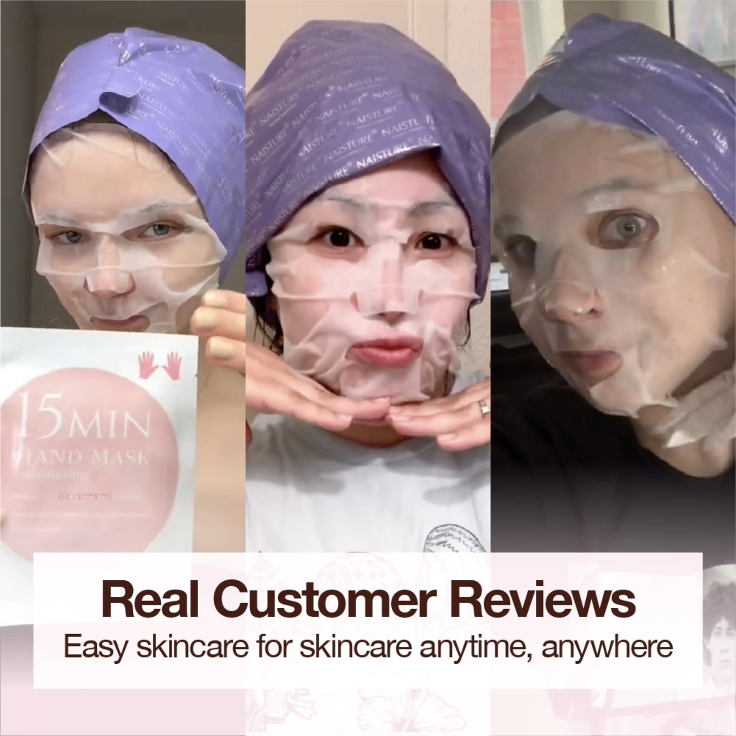 15 Min Pamper Me Kit for Skin Care & Self-Care (7 pc)