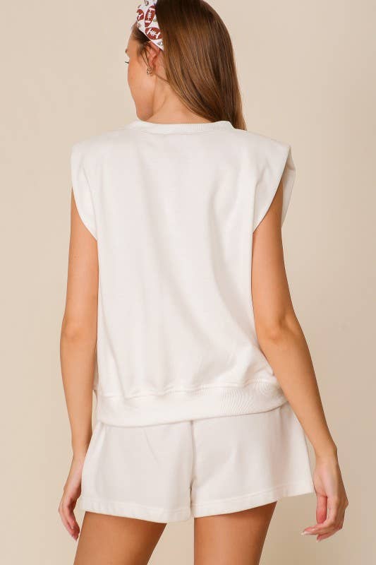 Piper Padded Shoulder Athleisure