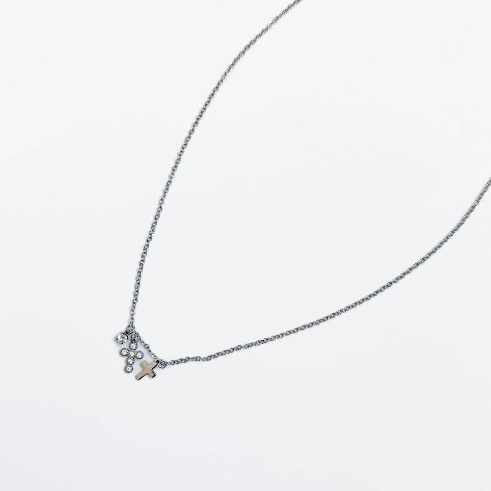 Marcy Cross Necklace