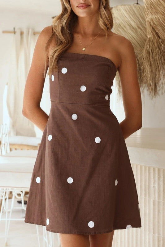 Tegan Polka Dot Dress