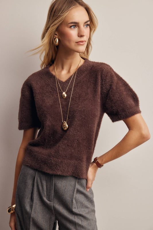 Cassidy Fuzzy Top