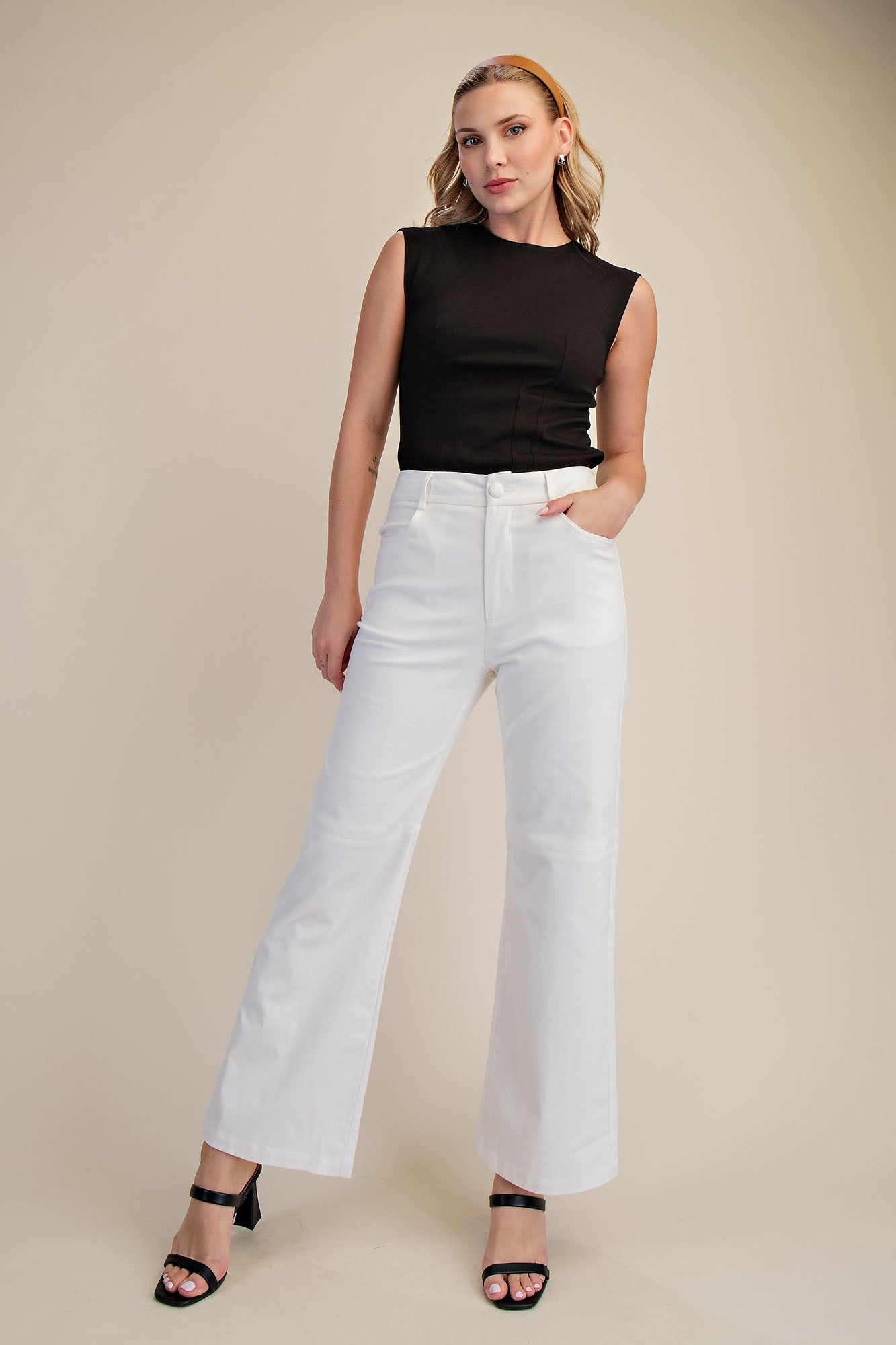 Summer Stretch Straight Pants