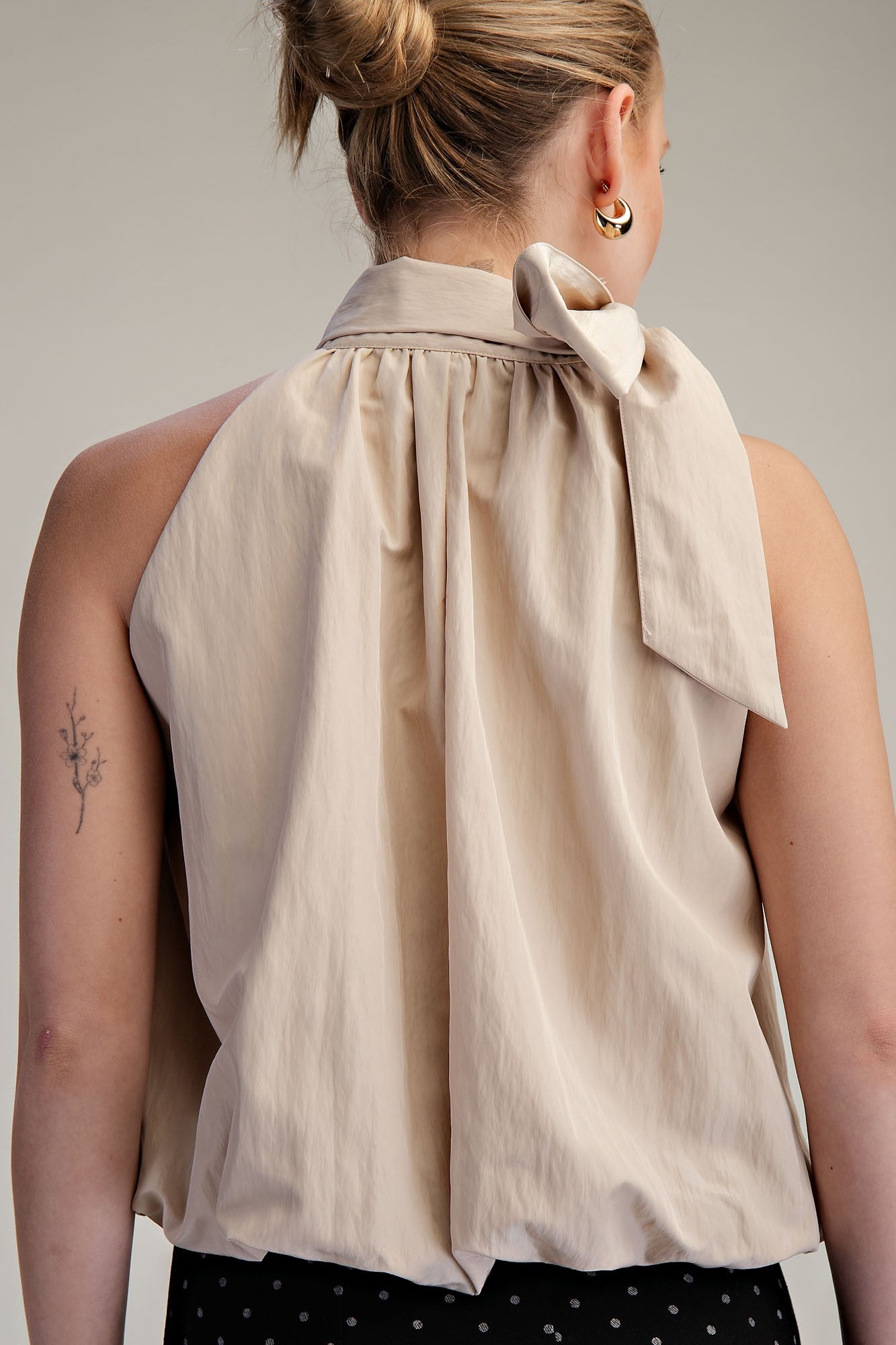 Trudy Tie Wrap Balloon Top