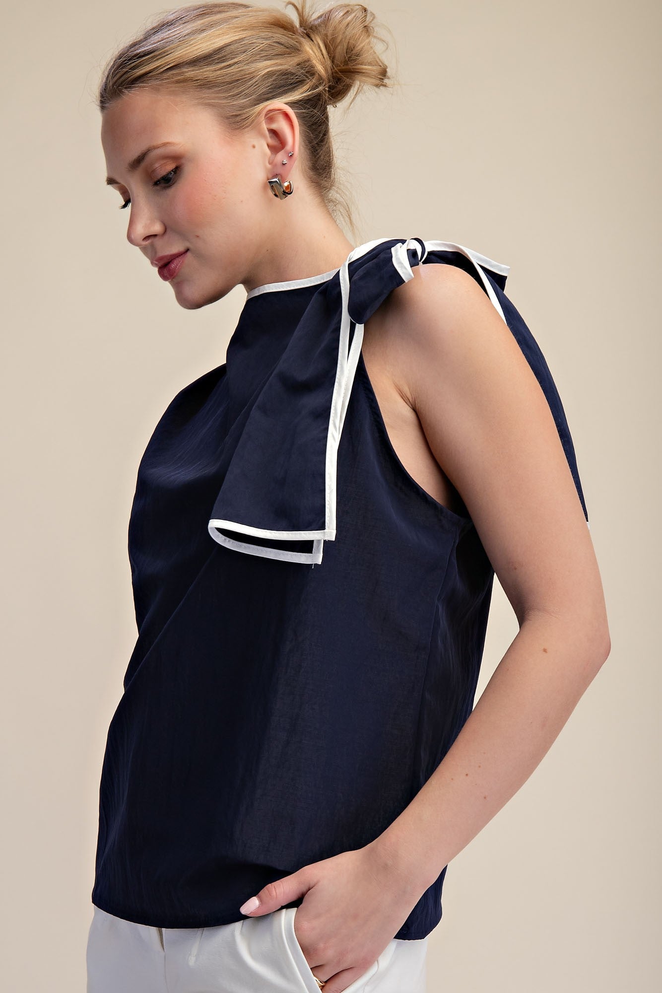 Audra Asymmetric Top