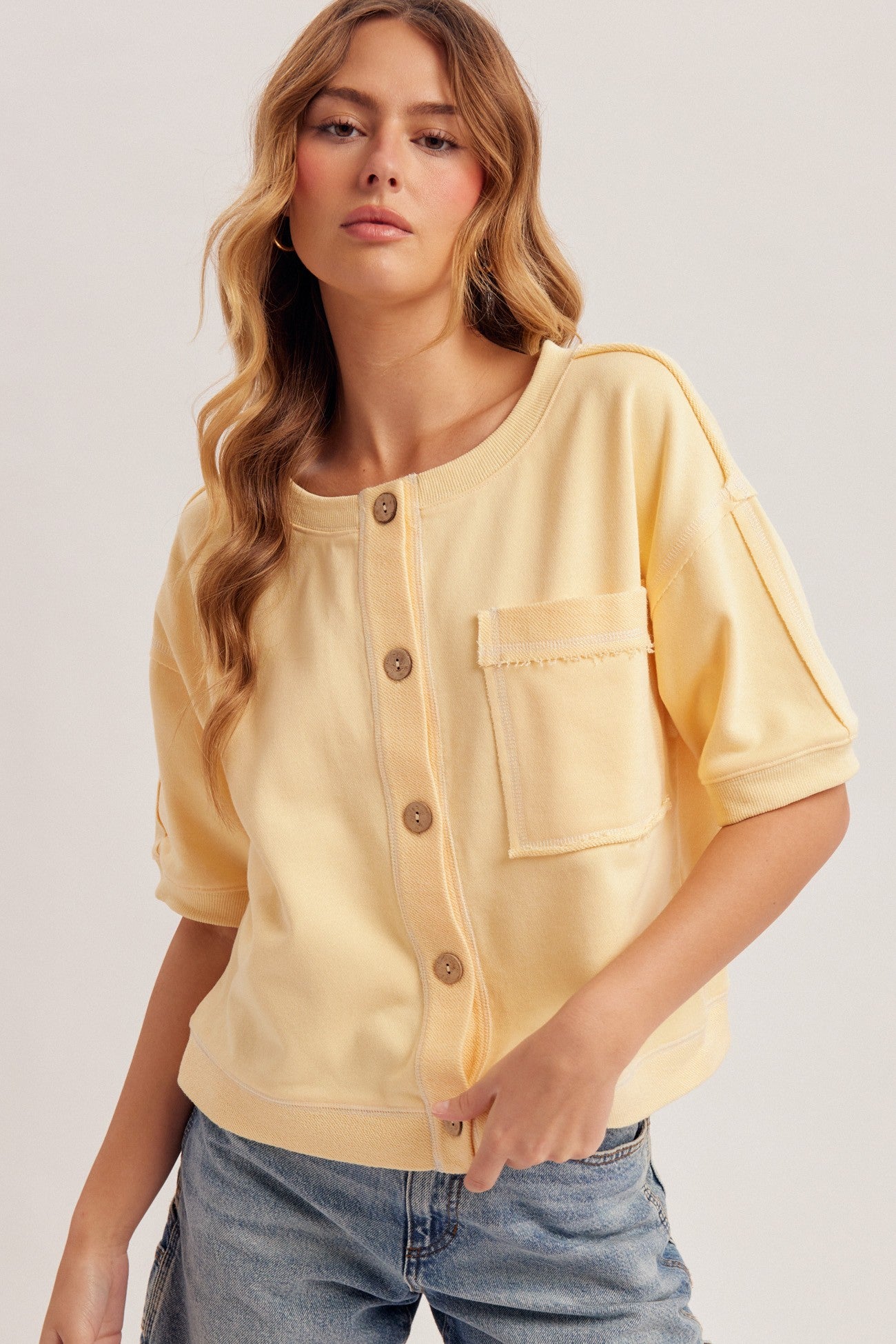 Betty Button Down Top
