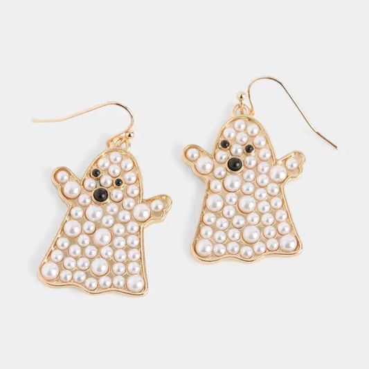 Dangle Ghost Earrings