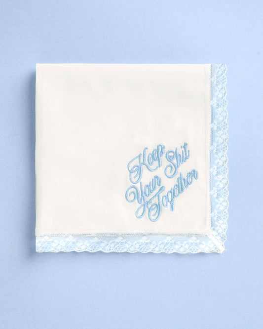 Keep Your Shit Together Handkerchief | wedding, gift, bridal