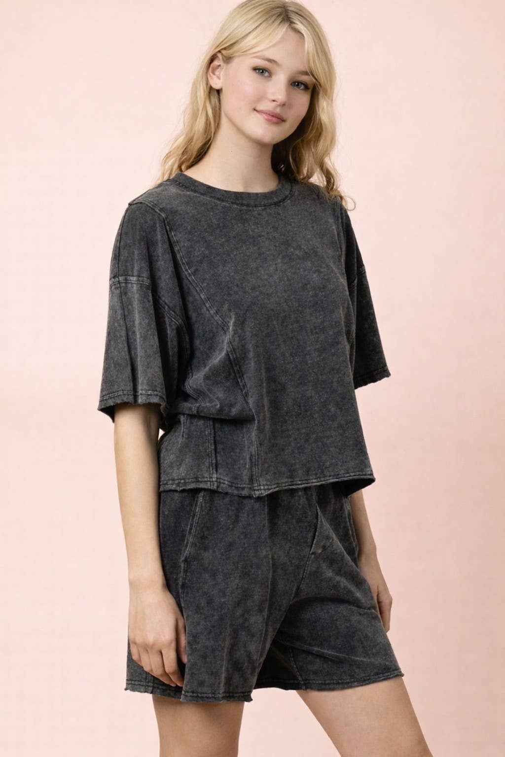 Kylie Knit Top & Shorts Set