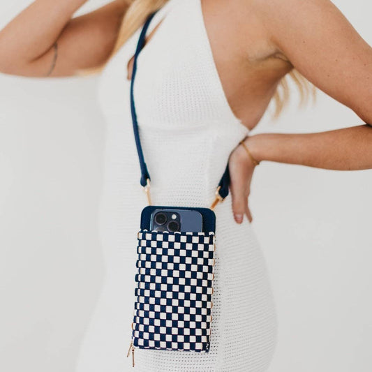 Lucy Woven Phone Bag