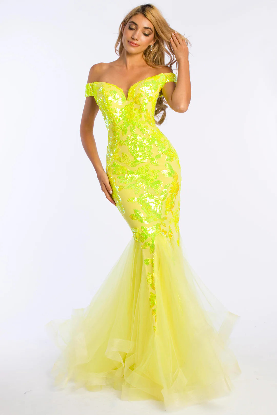 Ava Presley Fit & Flare Prom Style 37337 Size 4