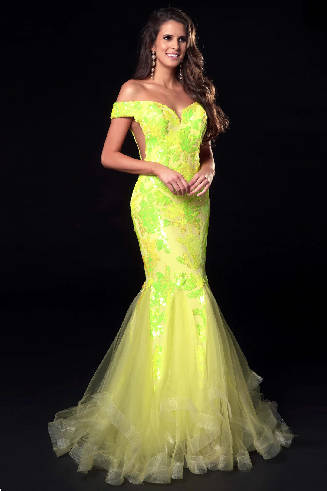 Ava Presley Fit & Flare Prom Style 37337 Size 4