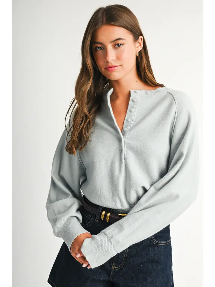 Mae Henley Pullover