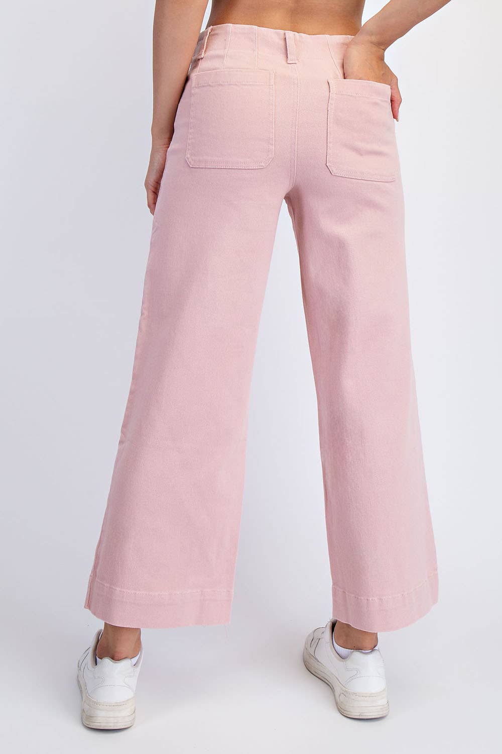 Amelia Cropped Wide Leg Pants