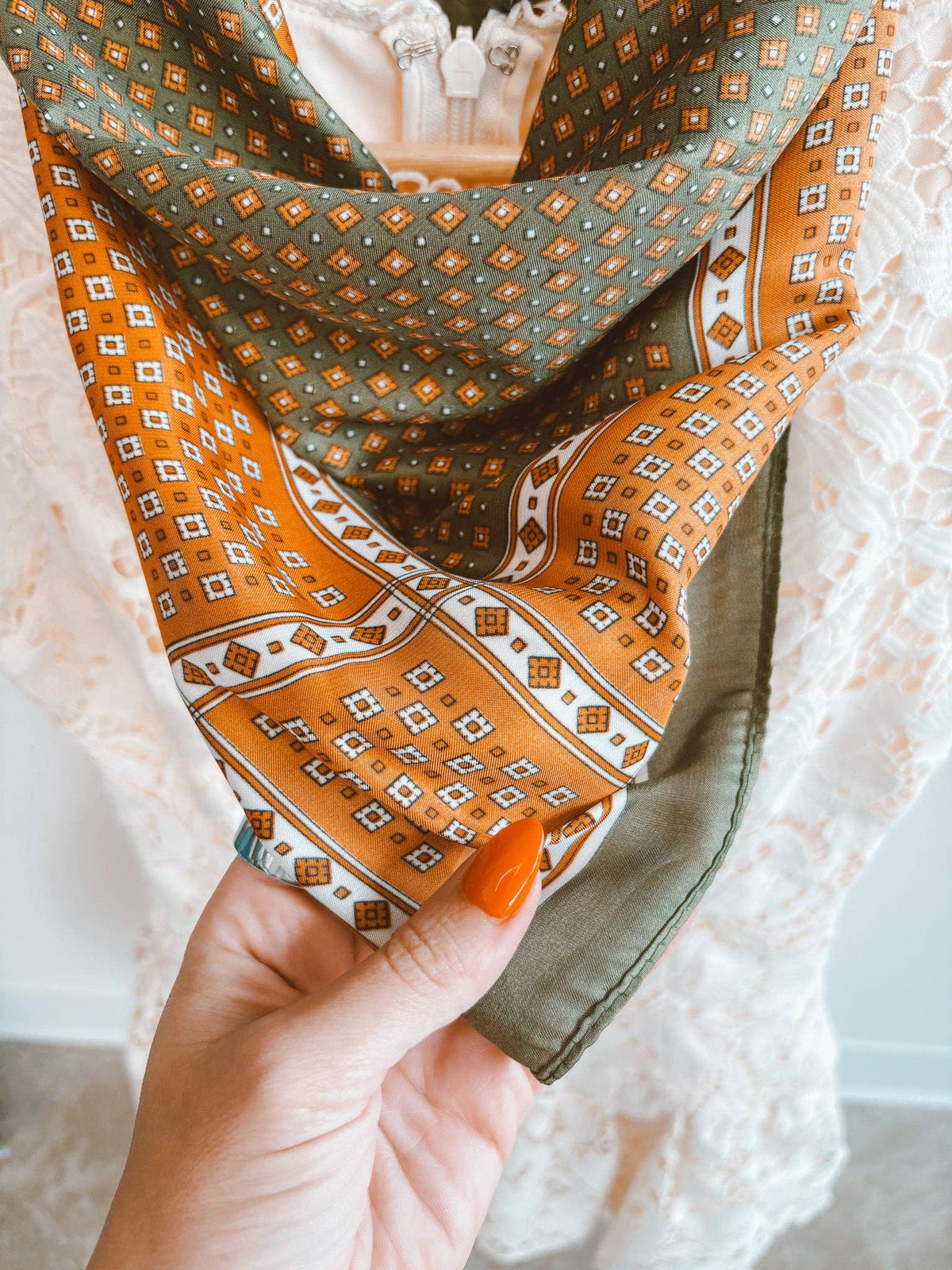 Harvest Satin Scarf