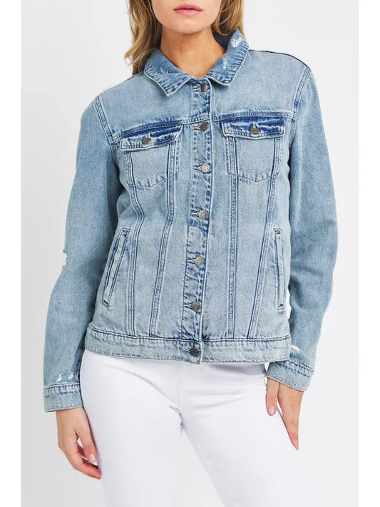 Daisy Denim Jacket