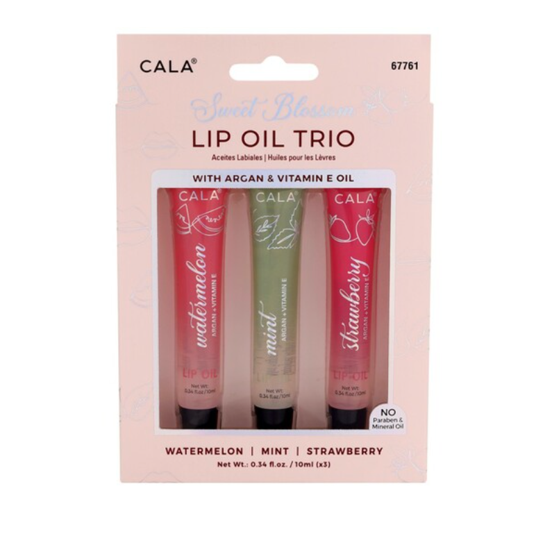CALA LIP OIL TRIO JOJOBA ARAGAN COCONUT