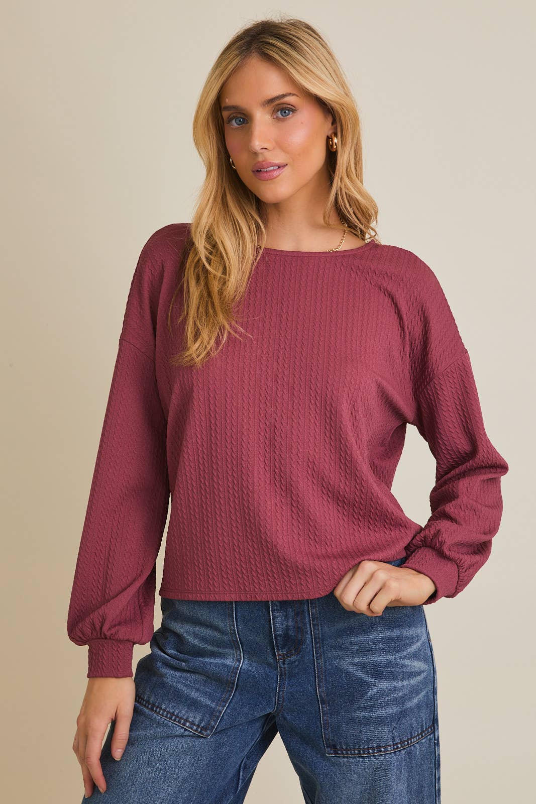 Ruby Back Ruching Top