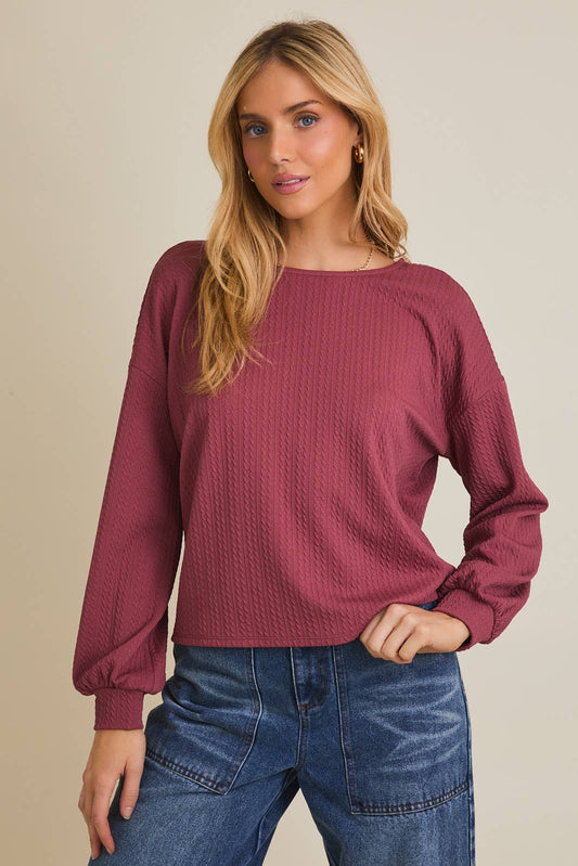 Ruby Back Ruching Top