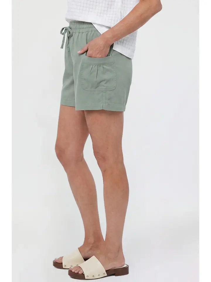 Dakota Drawstring Shorts with Side Pockets