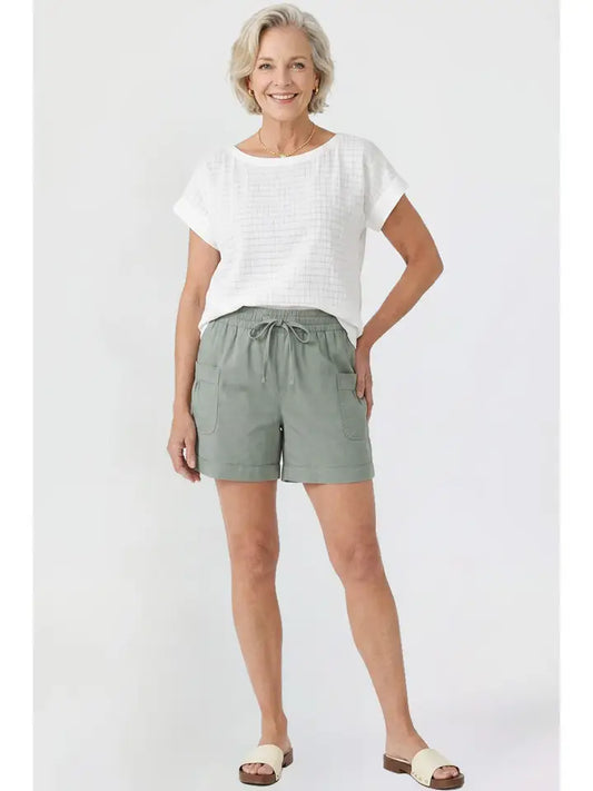 Dakota Drawstring Shorts with Side Pockets