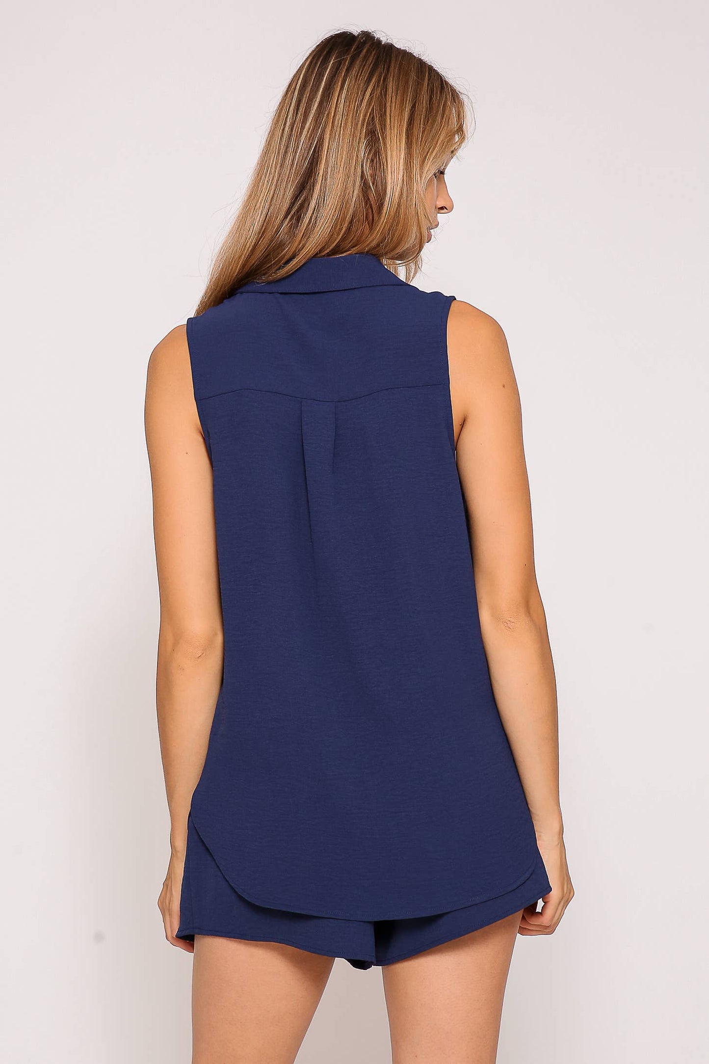Bella Breezy Collared Tunic