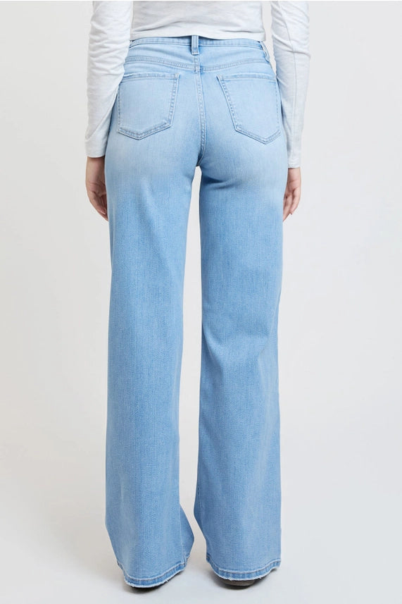 Hadley High Rise Soft Wide Leg Jeans