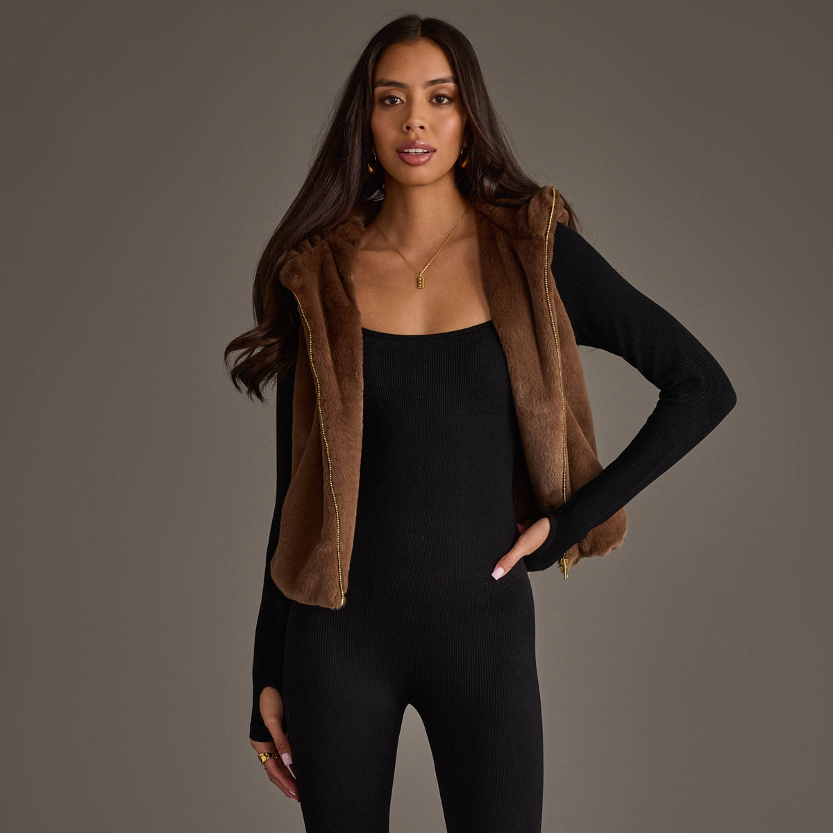Vivian Fur Vest